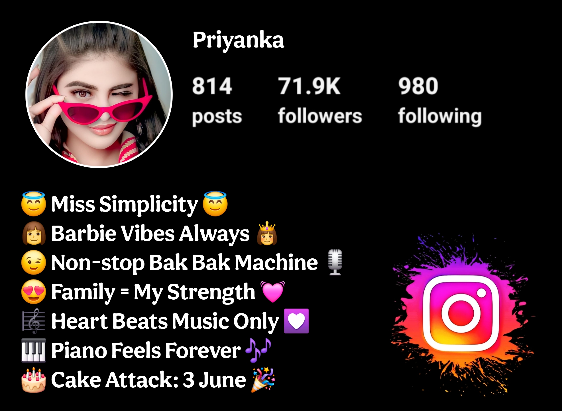 Instagram Bio For Girls